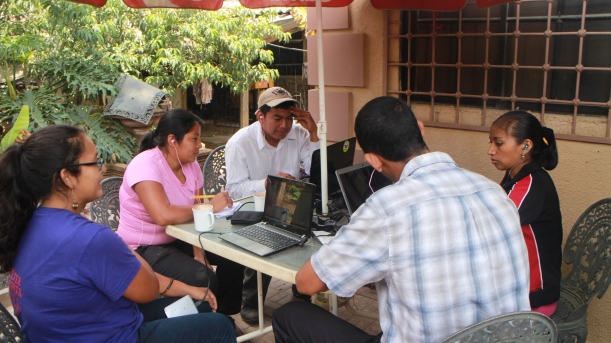 The internet cafe in La Esperanza tht saved the day with their generator and excellent mochas.